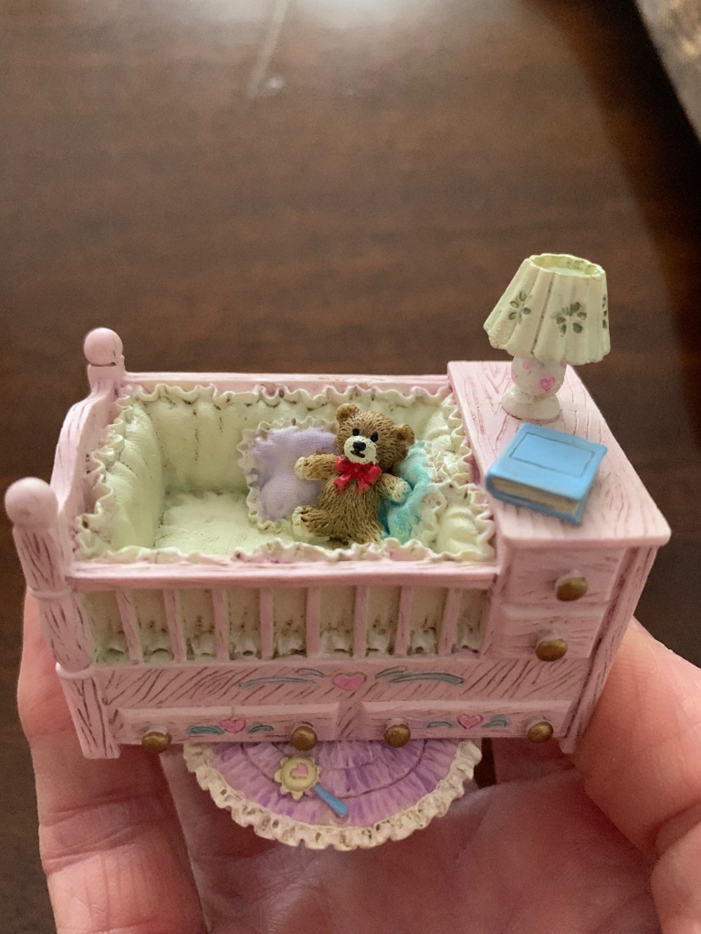 Vintage Avon Miniature Nursery Room Dollhouse Set